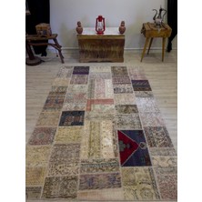 Sempati Halı Eşsiz Güzelliğe Sahip Olan Özel Patchwork Halı 163 x 233  cm  4060