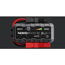 Noco Boost x GBX75 12V 2500 Amper Lityum Akü Takviye + Powerbank + LED Lamba  + Eva Çanta