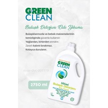 Green Clean Bulaşık Deterjanı 2750 ml, Sensitive Çamaşır Deterjanı ve Rosıe