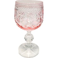 Bohemia 150ML Kristal 1 Adet Bardak Kadeh Takımı (Pembe)