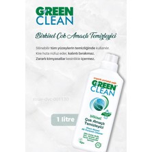 Green Clean Bitkisel Likit Sabun 2750 Ml, Çok Amaçlı Temizleyici  1 Lt ve Rosıe