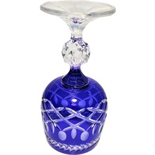 Bohemia 150ML Kristal 1 Adet Bardak Kadeh Takımı (Mavi)