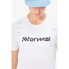 NNormal Womens Race Tank Kadın Beyaz T-Shirt N1CWTS1-002