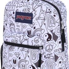 Jansport Cross Town Beyaz Sırt Çantası