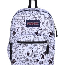 Jansport Cross Town Beyaz Sırt Çantası