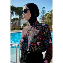 Remsa Mayo Remsa Önü Kapaklı Tam Kapalı Tesettür Mayo R115 Canan