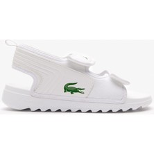 Lacoste Çocuk Beyaz Terlik 747CUC0004 21G