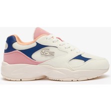 Lacoste Storm 96 Lo Vintage Çocuk Krem Sneaker 747SUJ0002 06C