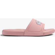 Lacoste L30 Pembe Terlik Erkek Çocuklar İçin Kauçuk Tabanlı Rahat Tasarım