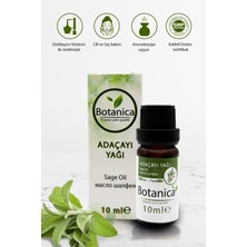 Botanica Adaçayı Yağı Acı Elma Akne ve Sivilce Karşıtı Salvia Officinalis Cilt Temizleme