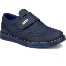 Volter Magic Shoes Lacivert Mat Ortopedik Çocuk Ayakkabısı Kaydırmaz Taban ile Erkek Çocuk Kullanımı İçin