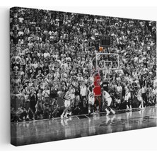 Acoula   Michael Jordan Üçlük Şutu Kanvas TABLO-5139