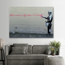 Acoula   Bansky'nin Hayatta Yaptiklarimiz Ebediyette Yankilanir Yazılı Eseri TABLO-5007
