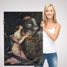 Acoula   John William Waterhouse'un Lamia ve Şövalyesi Orenco Kanaviçe TABLOSU-6263