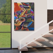 Acoula   Cazz Sanatçısı Dekoratif Duvar TABLOSU-6493