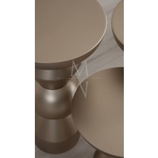 More Wood Design Enva 3' Lü Ahşap Sehpa