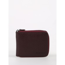 Fabrika Bordo Erkek 11X8X1 cm Deri Kartlık Frk 329