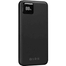 G104 10.000MAH LCD Göstergeli 10W Powerbank Siyah