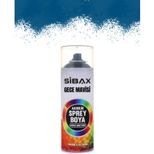 Sibax Akrilik Sprey Boya Gece Mavisi 400 ml
