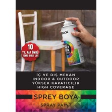 Sibax Akrilik Sprey Boya Metalik Siyah 400 ml