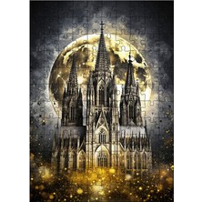 Tablomega Ahşap Mdf Puzzle Yapboz Köln  Katedrali 120 Parça 25*35 Cm