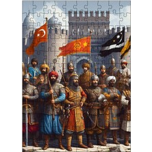 Ekart Ahşap Mdf Puzzle Yapboz Osmanlı Dönemi 120 Parça 25*35 cm