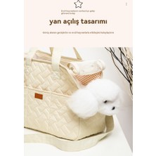 Al Stars Taşınabilir Kedi Çantası Açık Köpek Çantası Büyük Kapasiteli Pet Crossbody Çanta (Yurt Dışından)