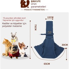 Al Stars Pet Crossbody Çanta Kedi Çantası Köpek Gezi Çantası Taşınabilir Pet Sırt Çantası (Yurt Dışından)