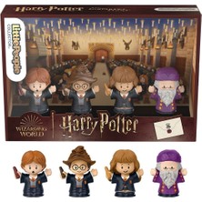 Fisher-Price Hvg45 Little People Collector Harry Potter Ve Felsefe Taşı 4lü Figür Paketi