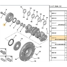 Onsan Krank Kasnağı 207 208 308 3008 (4251.16-0515.T2)