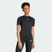 adidas TF TRAIN T          BLACK Siyah Kadın Kısa Kol T-Shirt