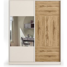 Enza Home Loreto Sürgü Kapaklı Gardırop