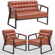 Online Ofis Mobilya Maya Ofis Oturma Grubu 2+1+1