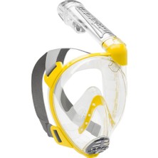 Cressi Duke Tam Yüz Maske Clear-Black-S - M