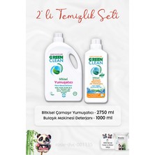 Green Clean Çamaşır Yumuşatıcı 2750 Ml, B.makinesi Jel Deterjanı1 Lt ve Rosıe