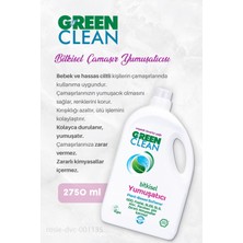 Green Clean Çamaşır Yumuşatıcı 2750 Ml, B.makinesi Jel Deterjanı1 Lt ve Rosıe