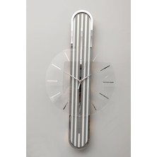 Asse Tasarım Stylish Desıgn-Aynalı-65 cm -Pıllı Led-Sessiz Mekanizma-Asse