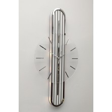 Asse Tasarım Stylish Desıgn-Aynalı-65 cm -Pıllı Led-Sessiz Mekanizma-Asse