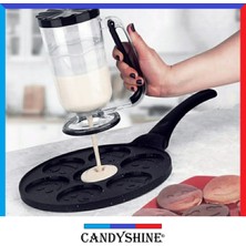 CandyShine Ölçekli Hamur Porsiyonlayıcı Pancake Krema Puding Akıtma Yardımcısı