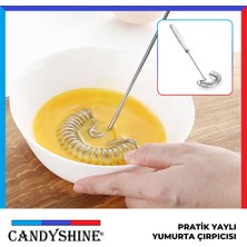 CandyShine Yaylı Yumurta Çırpıcısı Pratik Mutfak Gereci