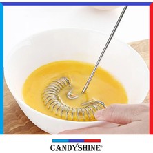 CandyShine Yaylı Yumurta Çırpıcısı Pratik Mutfak Gereci