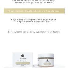 Nowera Cosmetics Göz Altı Krem, Koyu Halka Torba Karşıtı, Nemlendirici, Aydinlatici, Yaşlanma, Ince Çizgi Karşıtı Krem