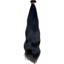 Halit Can HairKing 55CM Doğal (Koyu Kestane) 200ADET, 120GR ,mikro Kaynak [100% Gerçek Insan Saçı]