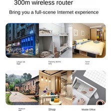 Silhouette 4g Wifi Yönlendirici 300M Mımo 3xlan Bağlantı Noktası 802.11B/G, 4X5DBI Antenli Yuvalı (Ab Fişi) (Yurt Dışından)