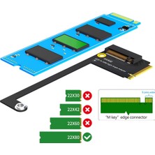 Silhouette Ally El Dönüşümü 2230 Ila 2280 SSD Sabit Disk Genişletme Kartı Nvme M-Key M.2 Pcıe 4.0 Adaptörü (Yurt Dışından)