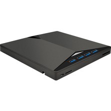 Silhouette Type-C Usb3.0 Harici Mobil DVD Sürücüsü USB Optik Sürücü Dvd/cd 7 In1 Çok Fonksiyonlu Yazıcı Bilgisayar Evrensel (Yurt Dışından)