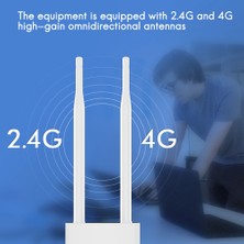 Silhouette 4g Kablosuz Yönlendirici 4g Tam Netcom Açık IP66 Taşınabilir Wifi Kablolu Geniş Bant Kartı Endüstriyel Sınıf Cpe Yönlendirici Ab Tak (Yurt Dışından)