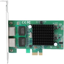 Silhouette 82575 Pci-E X1 2 Bağlantı Noktalı Gigabit Ethernet Sunucu Adaptörü Ağ Kartı Pc Için (Yurt Dışından)