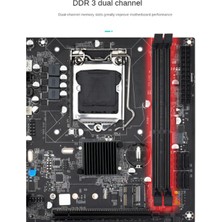 Silhouette Itx H61 Masaüstü Anakart ile 1X4G Ddr3 1600MHZ Ram Cpu Lga 1155 Desteği 16GB'A Kadar Ram Yuvaları 100M Ağ Kartı (Yurt Dışından)