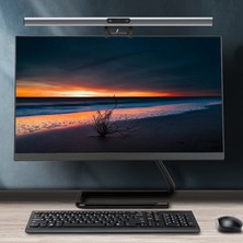 Silhouette 1080P Hd Web Kamerası Mikrofon ile Temas Ayarlanabilir 3 Renk Sıcaklığı Göz Koruma Işığı Ekran Okuma Işığı (Yurt Dışından)